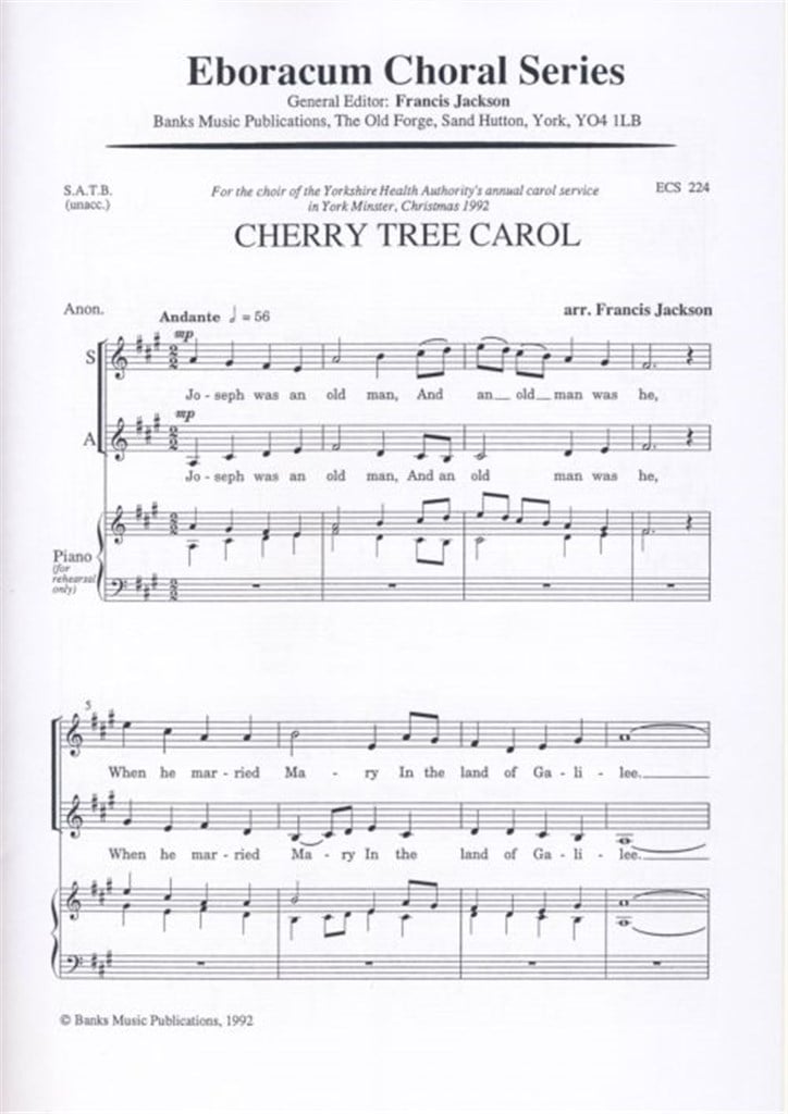 Cherry Tree Carol